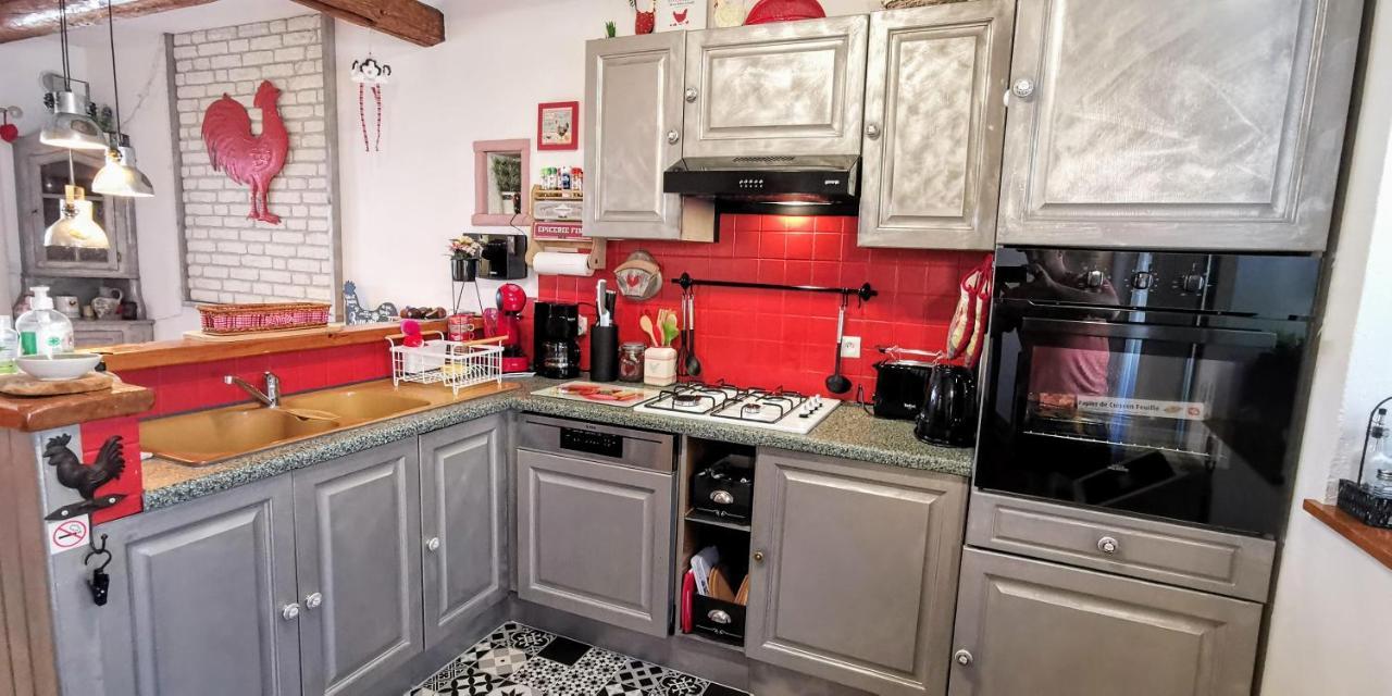 Gite Le Coq Rouge เอกิสไฮม์ ภายนอก รูปภาพ