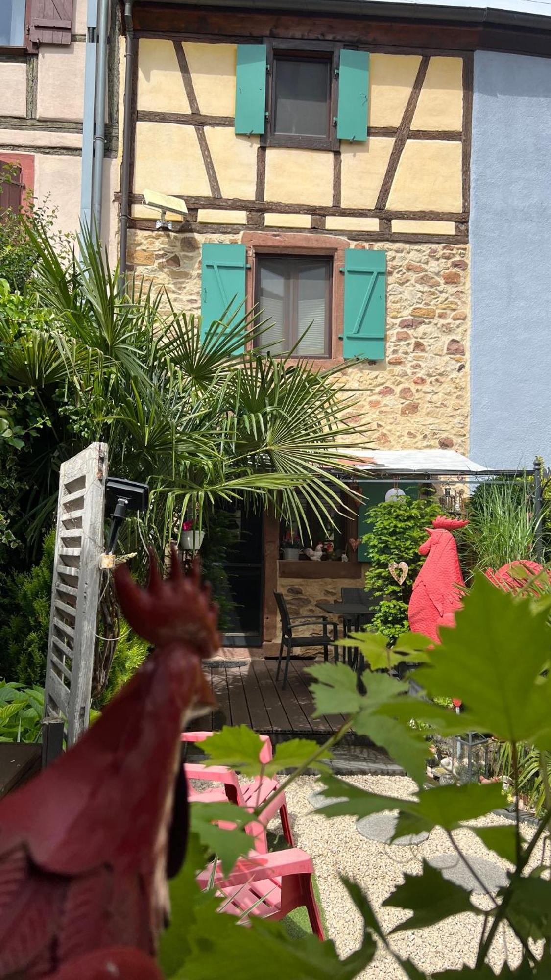 Gite Le Coq Rouge เอกิสไฮม์ ภายนอก รูปภาพ